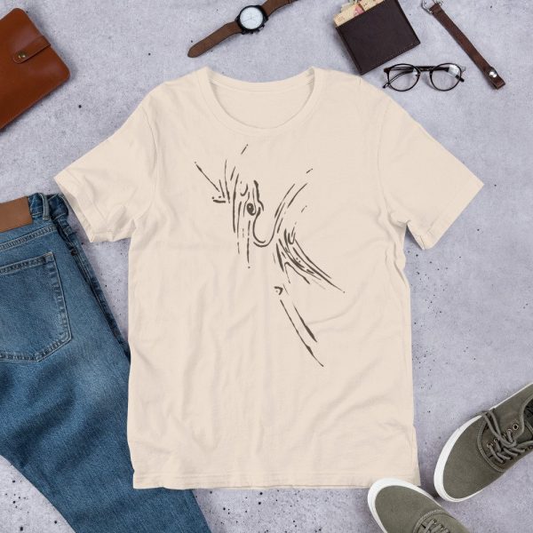 Artifact.20 — Brown on White / Silver / Colors — Men's Short-Sleeve T-Shirt (lightweight) - Image 4