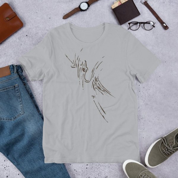 Artifact.20 — Brown on White / Silver / Colors — Men's Short-Sleeve T-Shirt (lightweight) - Image 2