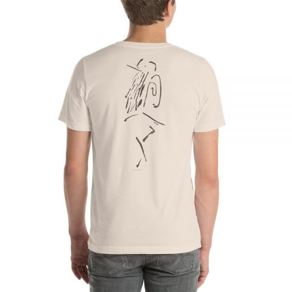 Artifact.33 — Brown on White / Heather Colors — Men's Short-Sleeve T-Shirt (lightweight) - Image 2